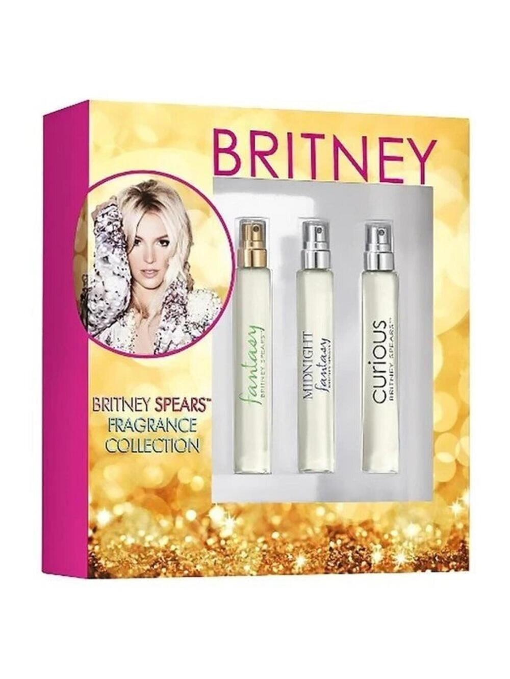 Britney Spears Perfume Fragrance Collection Fantasy Midnight Fantasy Curious EDP